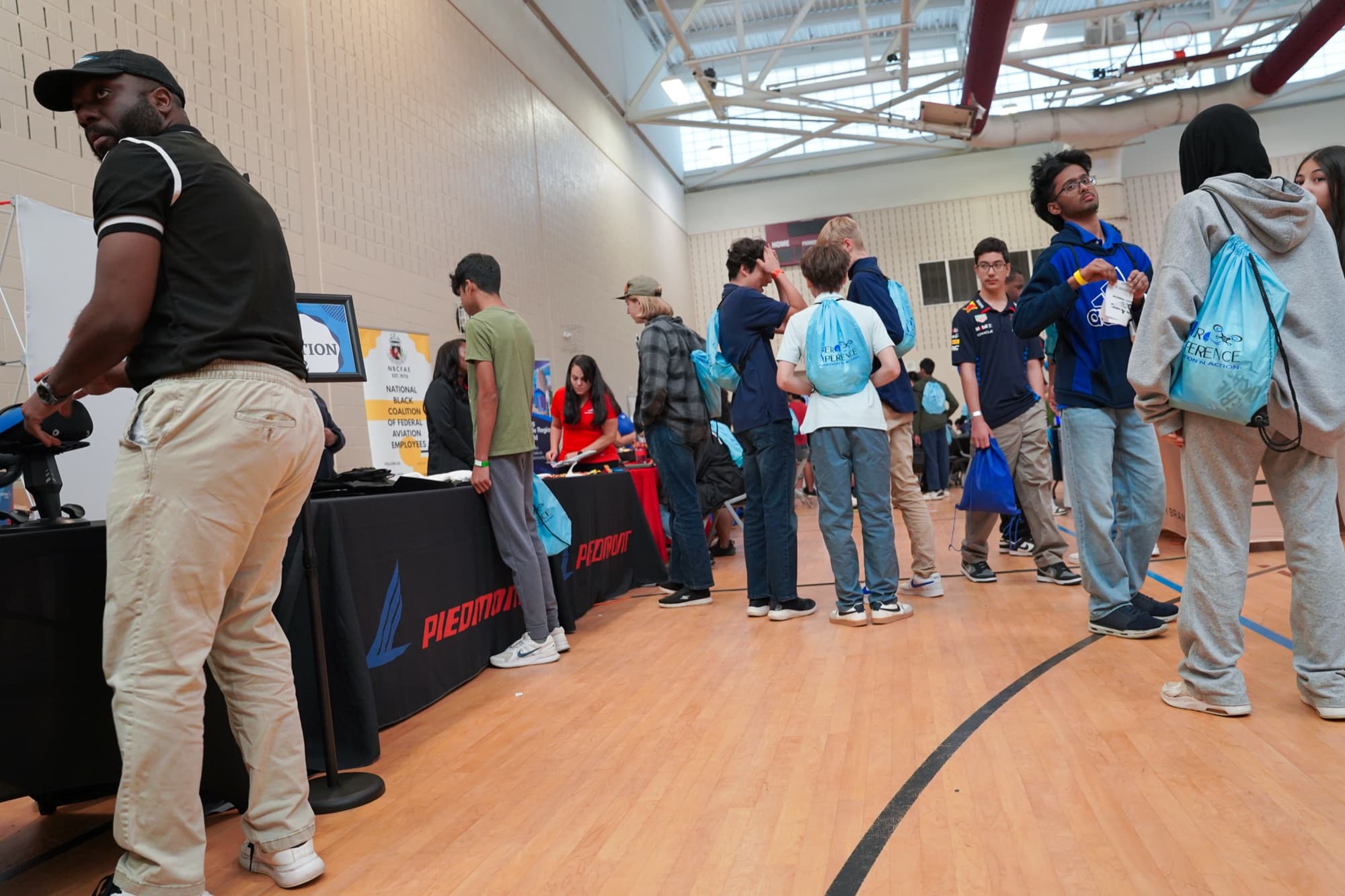 Piedmont Airlines booth