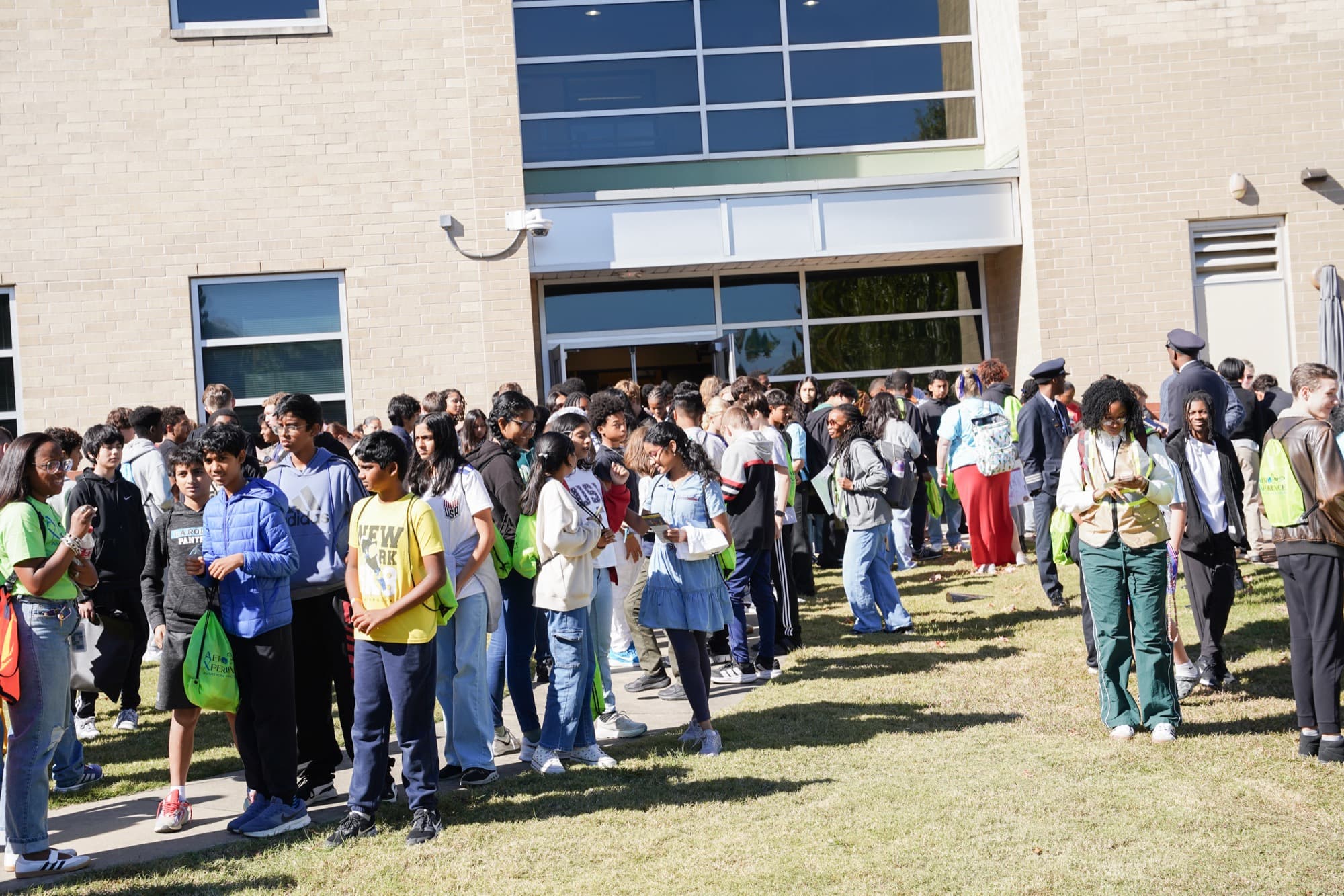 VR training demo at Aero Xperience