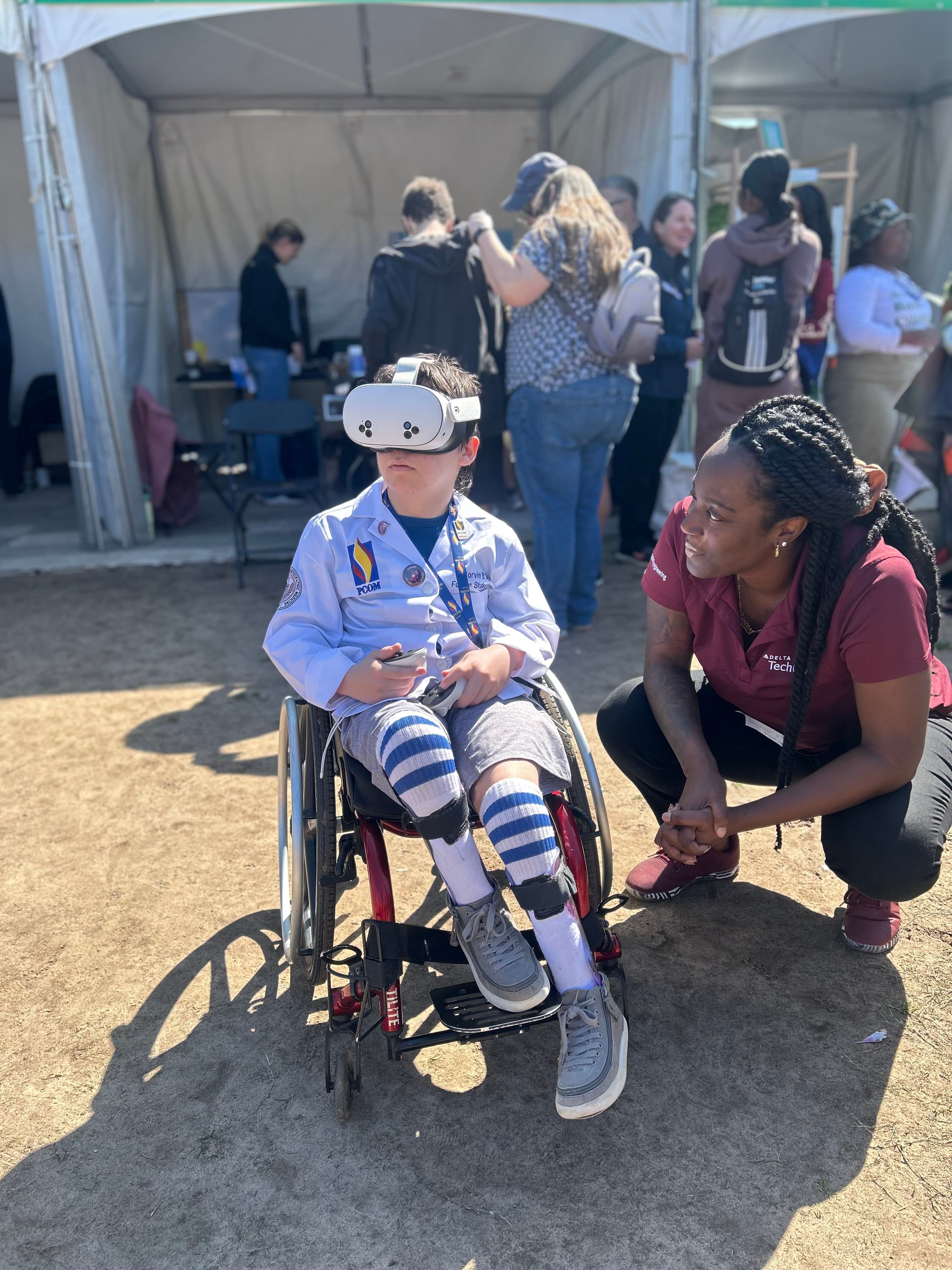 AMTIL booth at Atlanta Science Fest