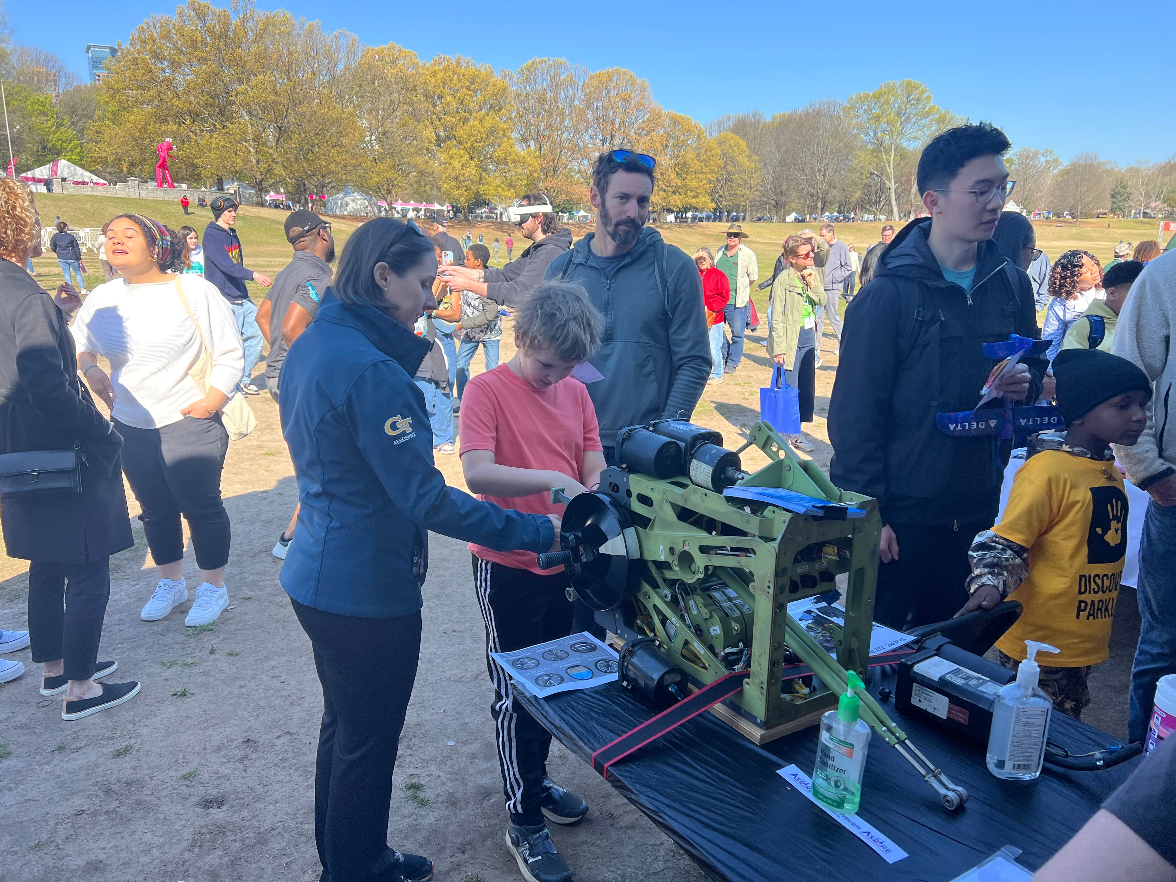 Atlanta Science Fest booth