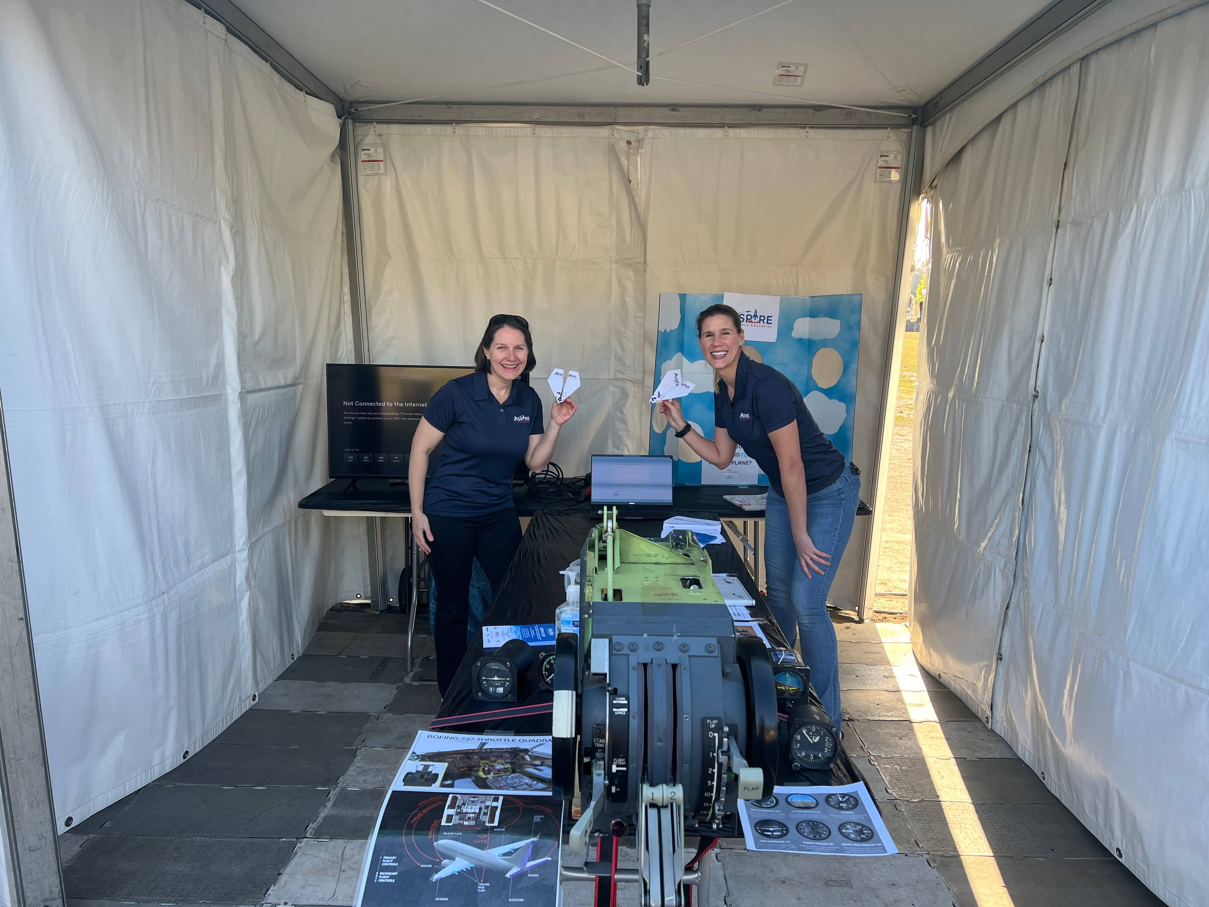 Interactive demo at Science Festival