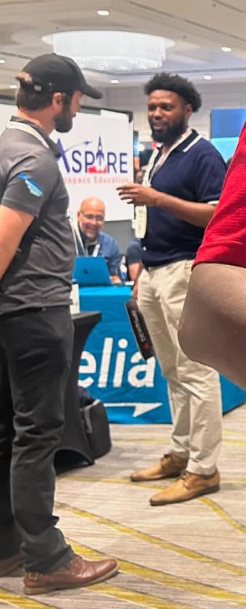 ASPIRE Aerospace Education booth