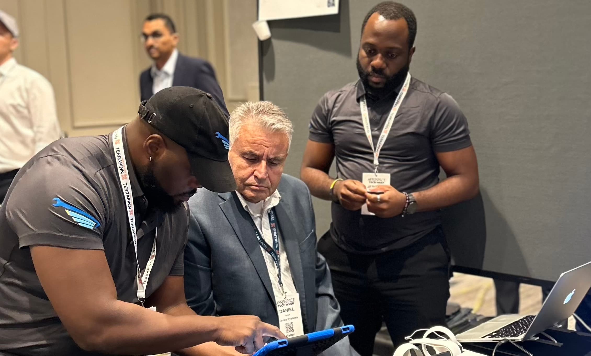 Aerospace Tech Week Atlanta 2024 booth