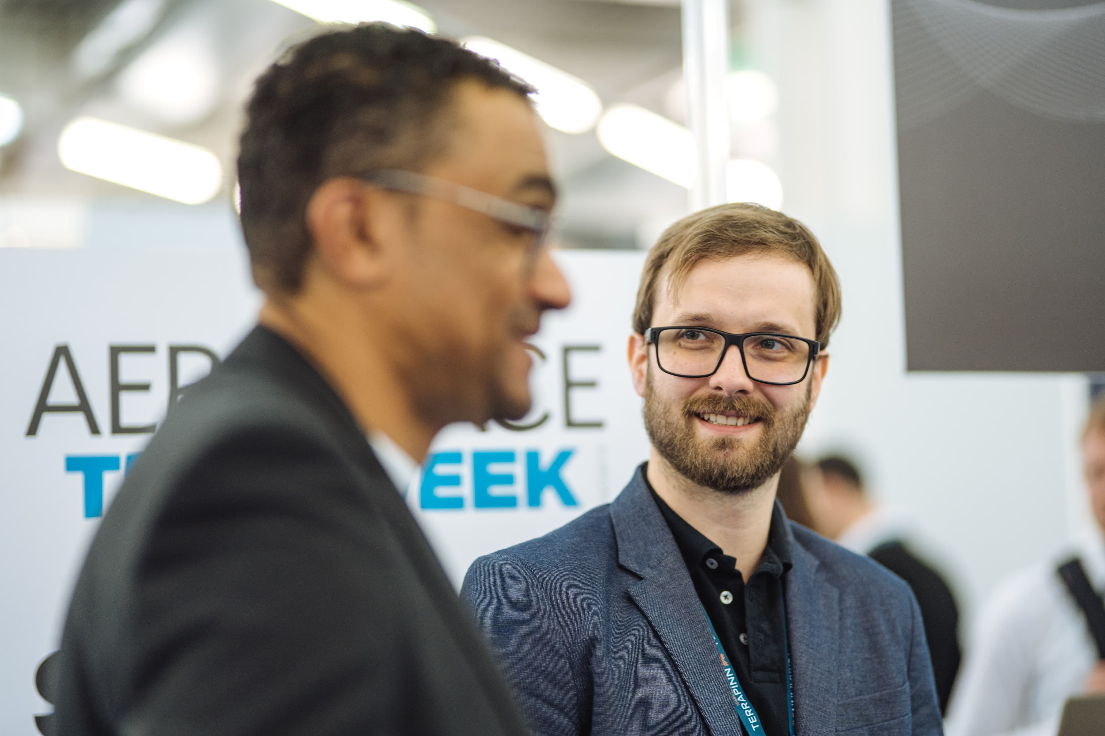 Ben Kellwick at Aerospace Tech Week, Munich